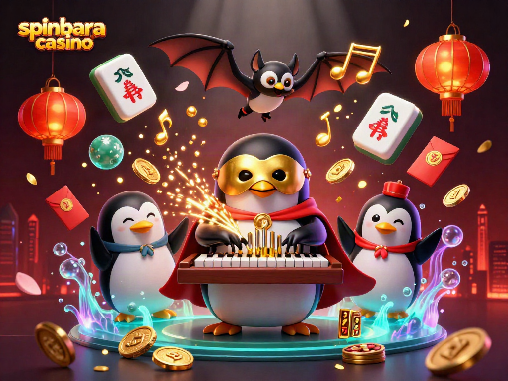 Enjoy thrilling gameplay at spinbara casino with vibrant colors and dynamic casino elements in 3D!